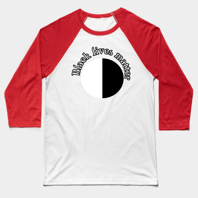 Black lives matter Baseball T-Shirt by Muahh